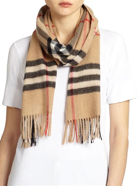 burberry white cashmere scarf|Burberry check cashmere scarf sale.